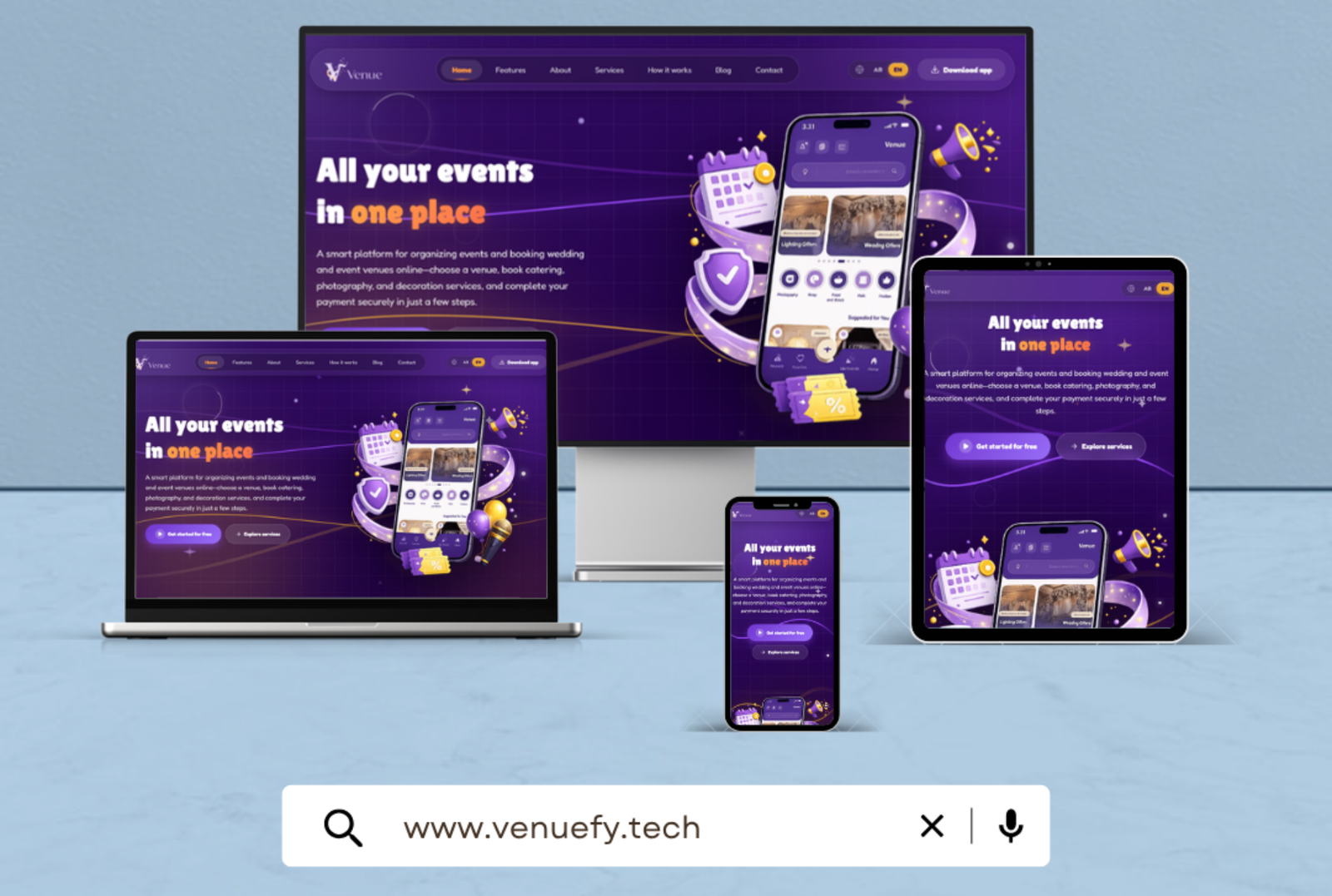 Venue App for Event & Booking Management